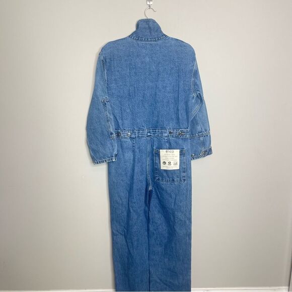 ETICA  Larson Utility Denim Jumpsuit NWT - Picture 12 of 14